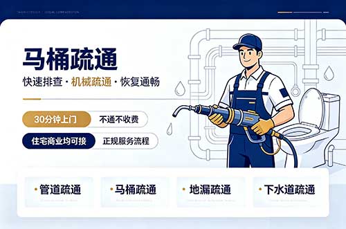 孟州马桶疏通
