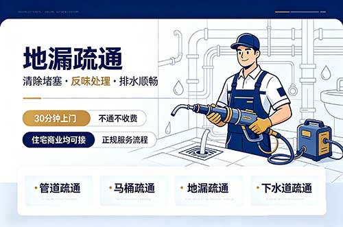 孟州地漏疏通