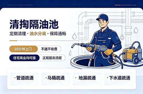 孟州清掏隔油池