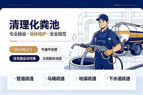 孟州清理化粪池